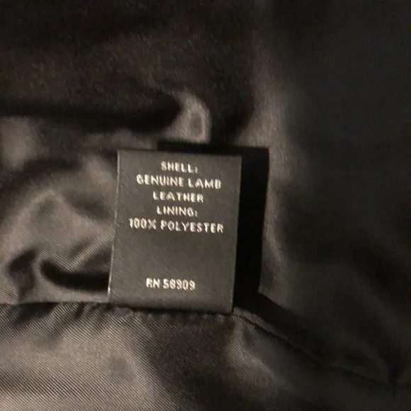Gorgeous Genuine Lamb Leather Coat
